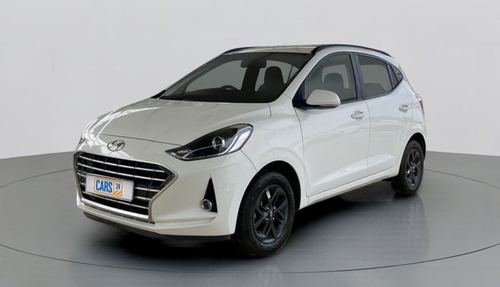 2021 Hyundai GRAND I10 NIOS SPORTZ AMT 1.2 KAPPA VTVT, Petrol, Automatic, 5,539 km, Left Front Diagonal