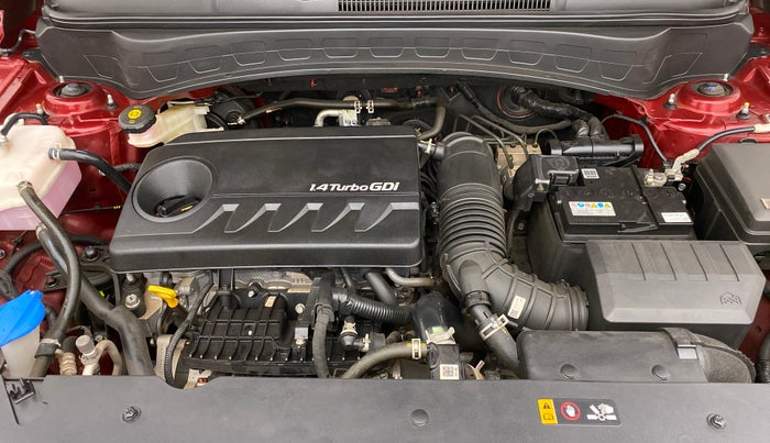 2022 KIA SELTOS GTX PLUS 1.4G DCT DUAL TONE, Petrol, Automatic, 1,200 km, Open Bonet