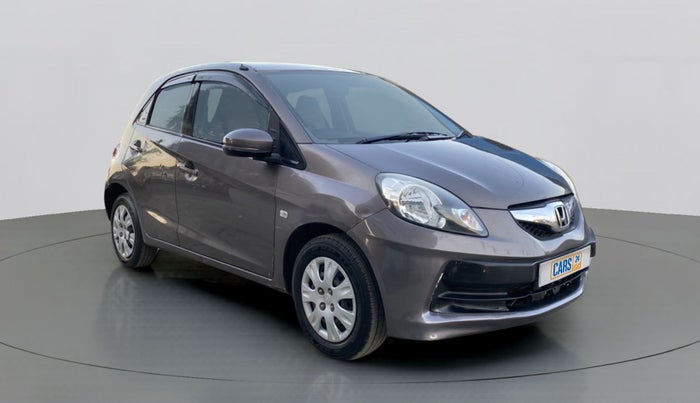 2015 Honda Brio S MT, Petrol, Manual, 50,343 km, Right Front Diagonal