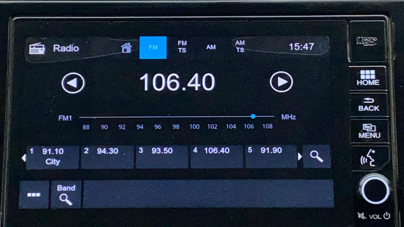 2019 Honda WR-V 1.2L I-VTEC VX MT, Petrol, Manual, 44,060 km, Infotainment System