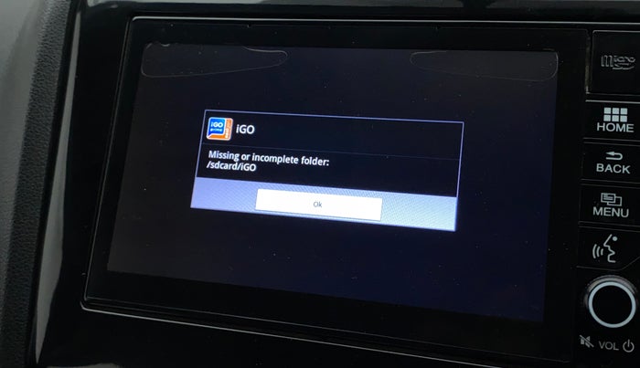2019 Honda WR-V 1.2L I-VTEC VX MT, Petrol, Manual, 44,060 km, Infotainment system - GPS Card not working/missing