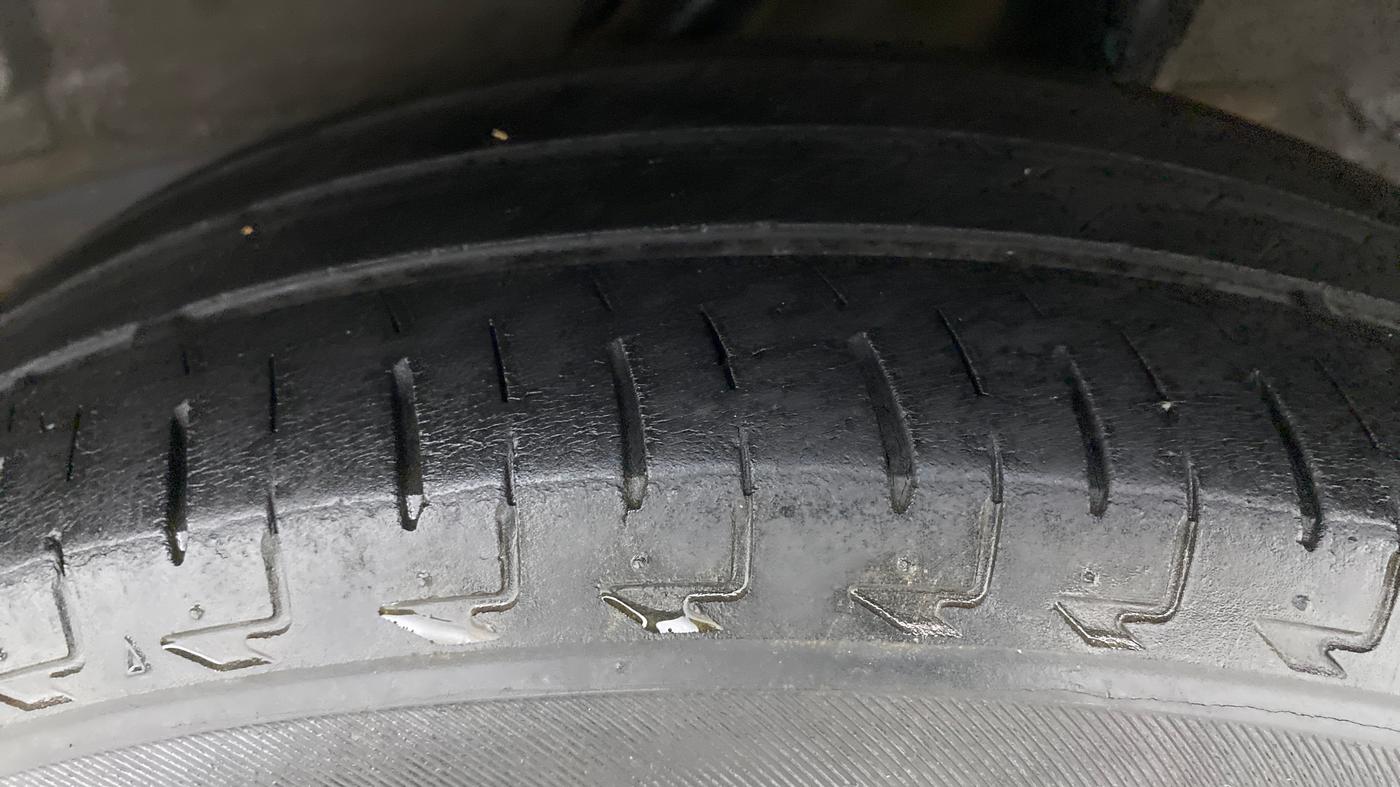 2018 Honda Amaze 1.5L I-DTEC VX, Diesel, Manual, 72,847 km, Left Rear Tyre Tread