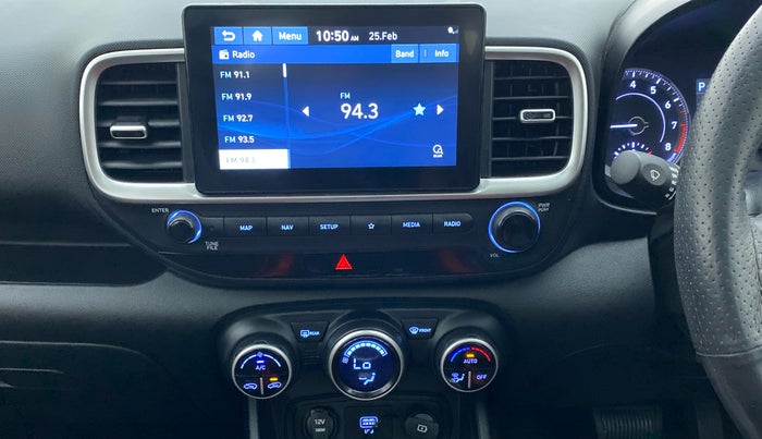 2020 Hyundai VENUE SX PLUS 1.0 TURBO DCT, Petrol, Automatic, 24,546 km, Air Conditioner