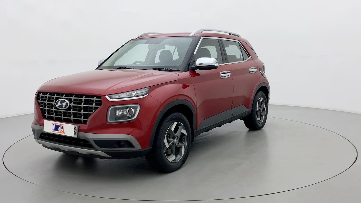 2020 Hyundai VENUE SX PLUS 1.0 TURBO DCT, Petrol, Automatic, 24,546 km, Left Front Diagonal