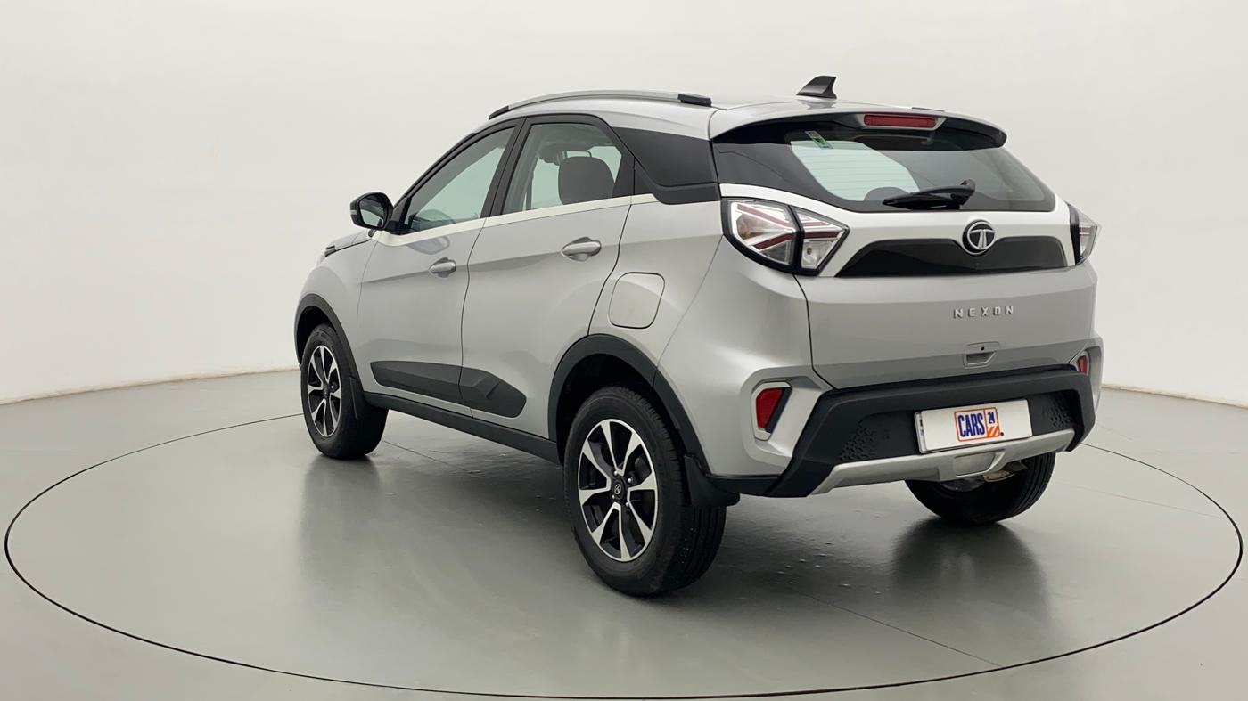 2021 Tata NEXON XZ+ OPT PETROL, Petrol, Manual, 12,392 km, Left Back Diagonal