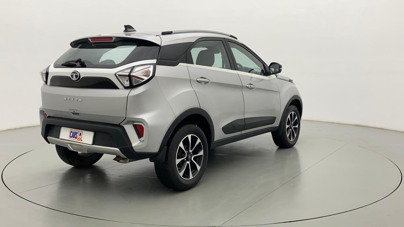 2021 Tata NEXON XZ+ OPT PETROL, Petrol, Manual, 12,392 km, Right Back Diagonal