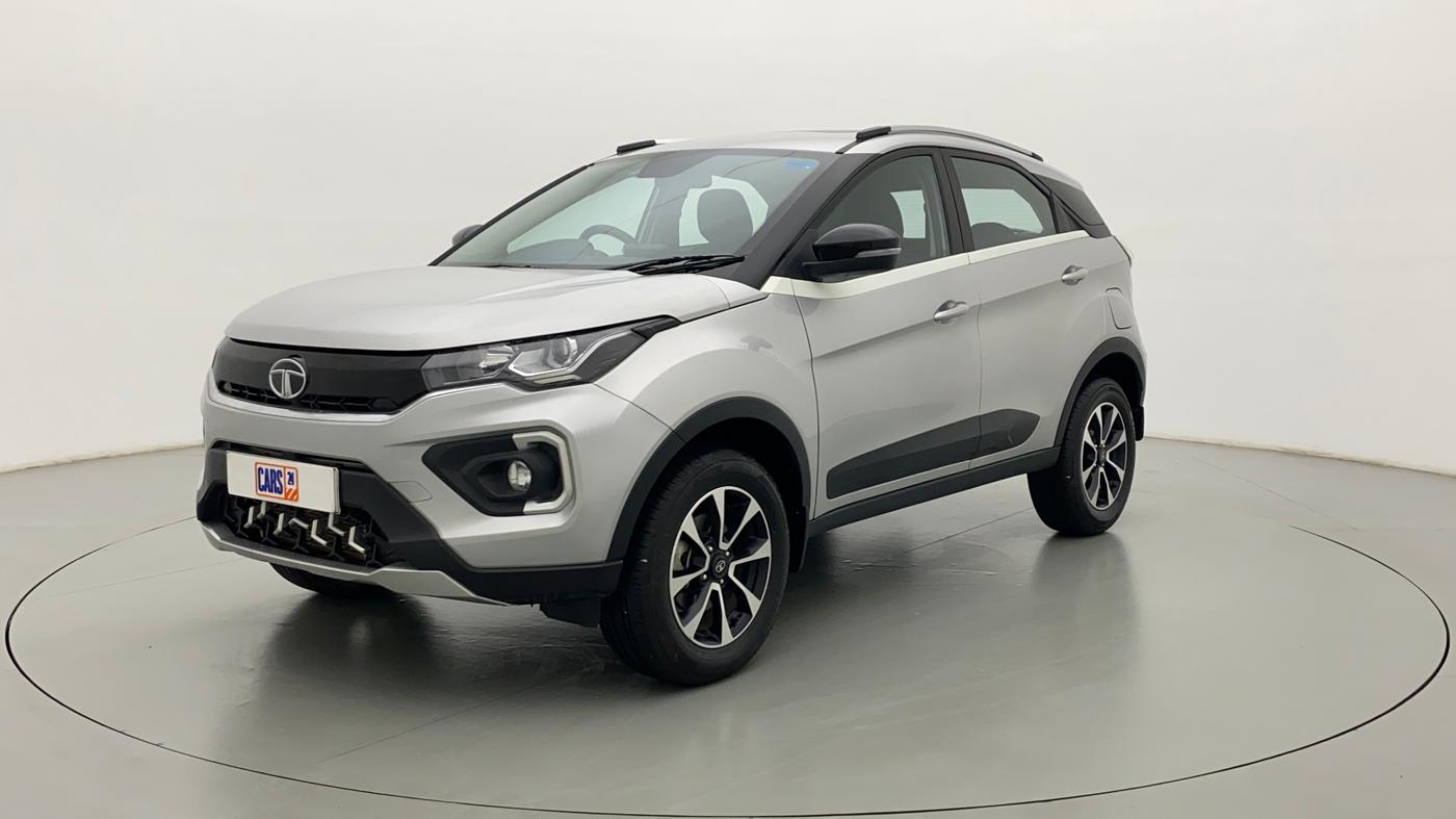 2021 Tata NEXON XZ+ OPT PETROL, Petrol, Manual, 12,392 km, Left Front Diagonal