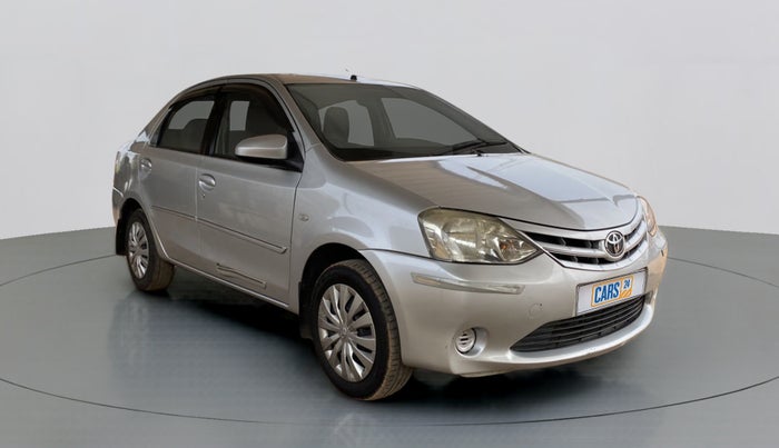 2013 Toyota Etios G, Petrol, Manual, 43,586 km, Right Front Diagonal