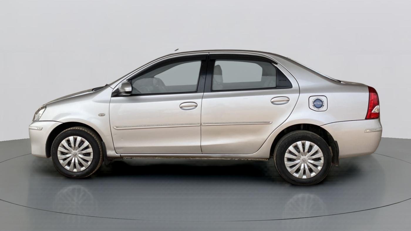 2013 Toyota Etios G, Petrol, Manual, 43,586 km, Left Side
