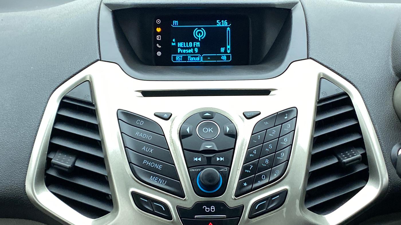 2016 Ford Ecosport 1.5 TITANIUM TI VCT AT, Petrol, Automatic, 74,620 km, Infotainment System