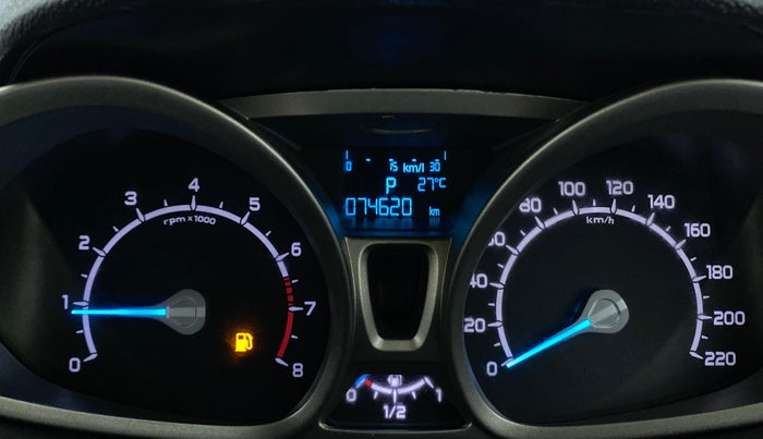 2016 Ford Ecosport 1.5 TITANIUM TI VCT AT, Petrol, Automatic, 74,620 km, Odometer Image