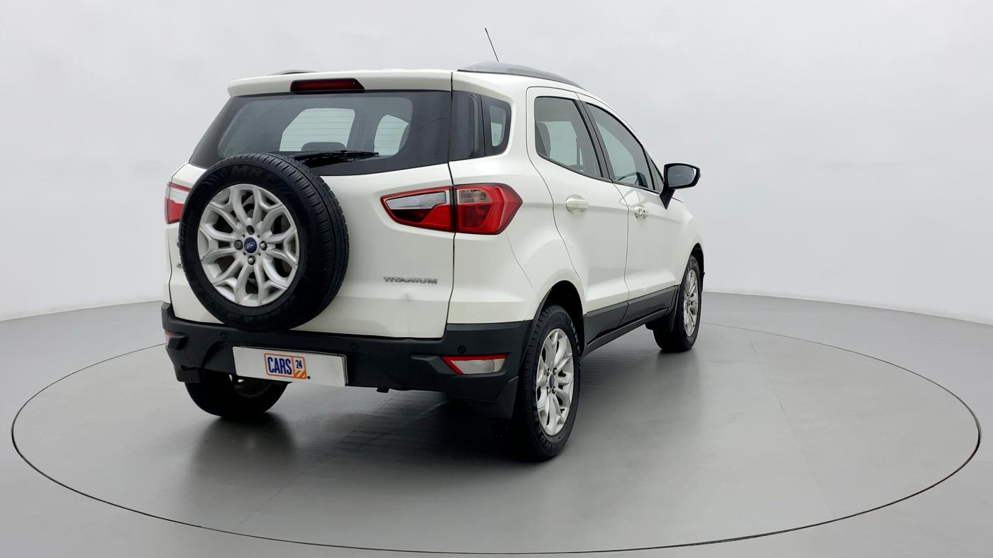 2016 Ford Ecosport 1.5 TITANIUM TI VCT AT, Petrol, Automatic, 74,620 km, Right Back Diagonal