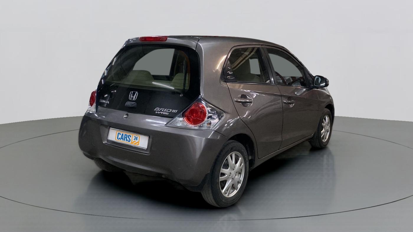 2015 Honda Brio VX AT, Petrol, Automatic, 77,172 km, Right Back Diagonal