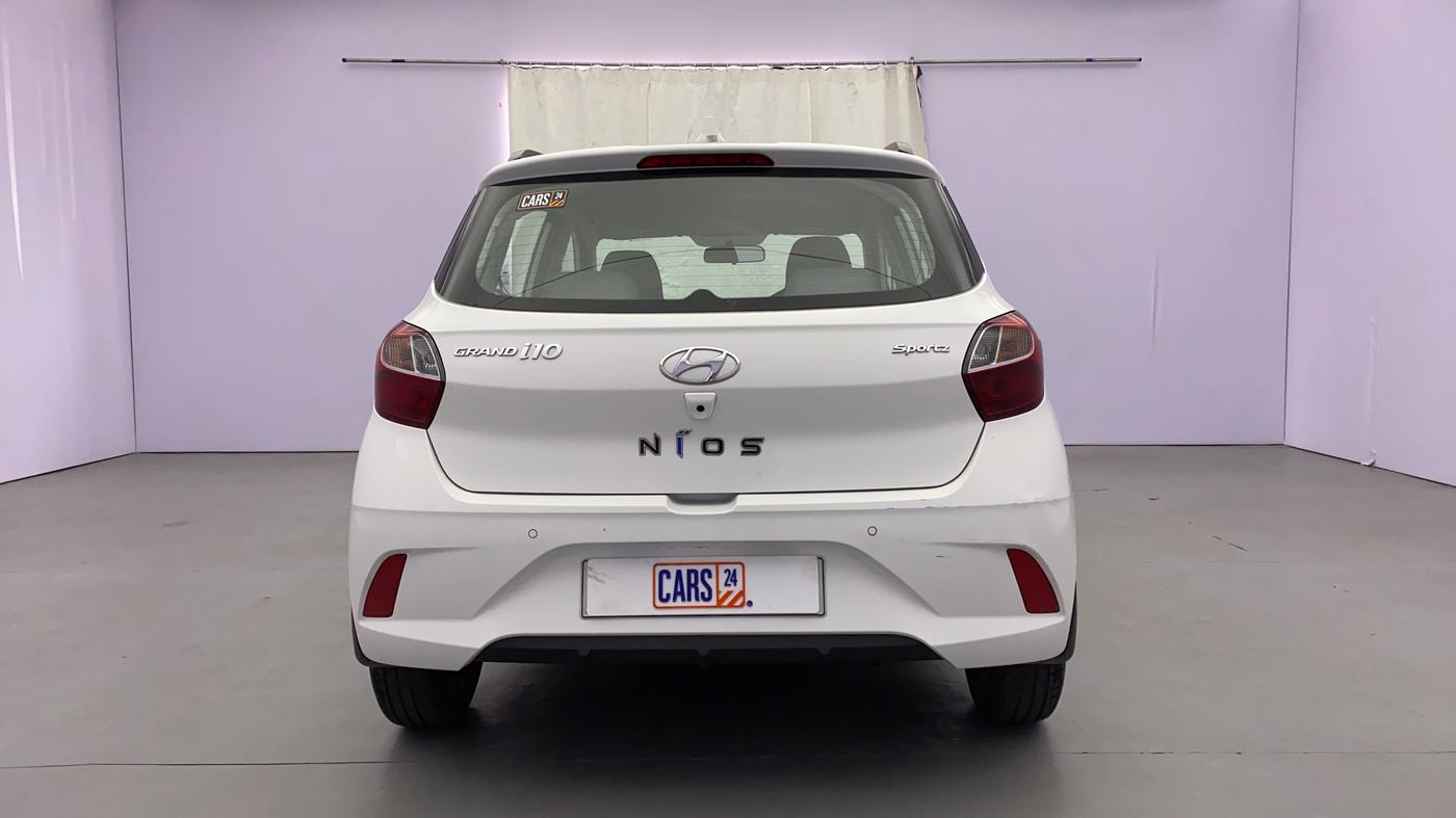 2021 Hyundai GRAND I10 NIOS SPORTZ AMT 1.2 KAPPA VTVT, Petrol, Automatic, 10,787 km, Back/Rear