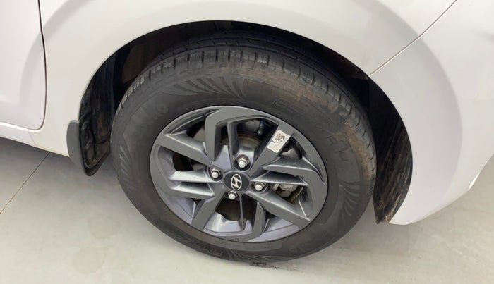 2021 Hyundai GRAND I10 NIOS SPORTZ AMT 1.2 KAPPA VTVT, Petrol, Automatic, 10,787 km, Right Front Wheel