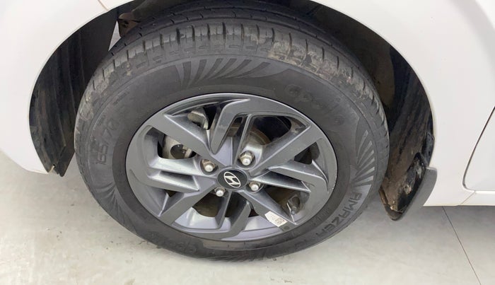 2021 Hyundai GRAND I10 NIOS SPORTZ AMT 1.2 KAPPA VTVT, Petrol, Automatic, 10,787 km, Left Front Wheel