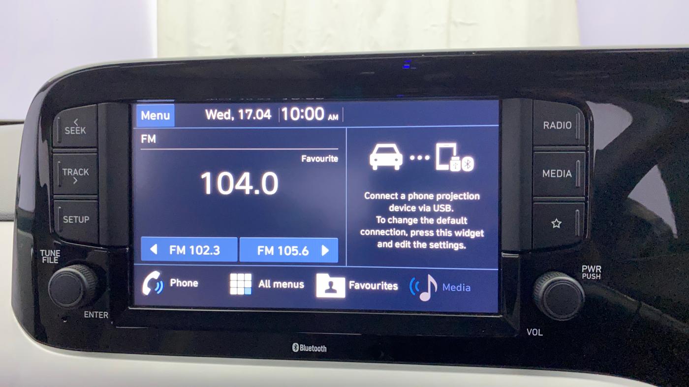 2021 Hyundai GRAND I10 NIOS SPORTZ AMT 1.2 KAPPA VTVT, Petrol, Automatic, 10,787 km, Infotainment System