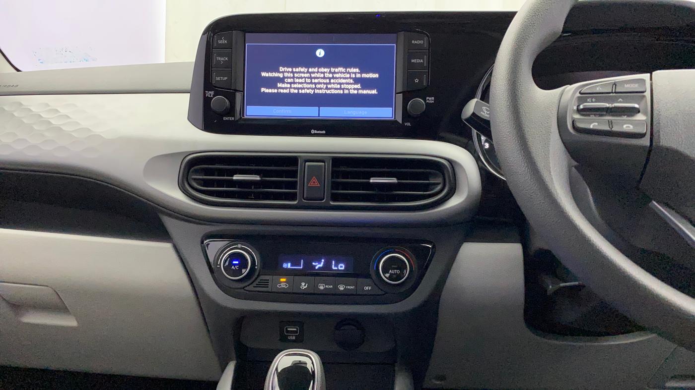 2021 Hyundai GRAND I10 NIOS SPORTZ AMT 1.2 KAPPA VTVT, Petrol, Automatic, 10,787 km, Air Conditioner