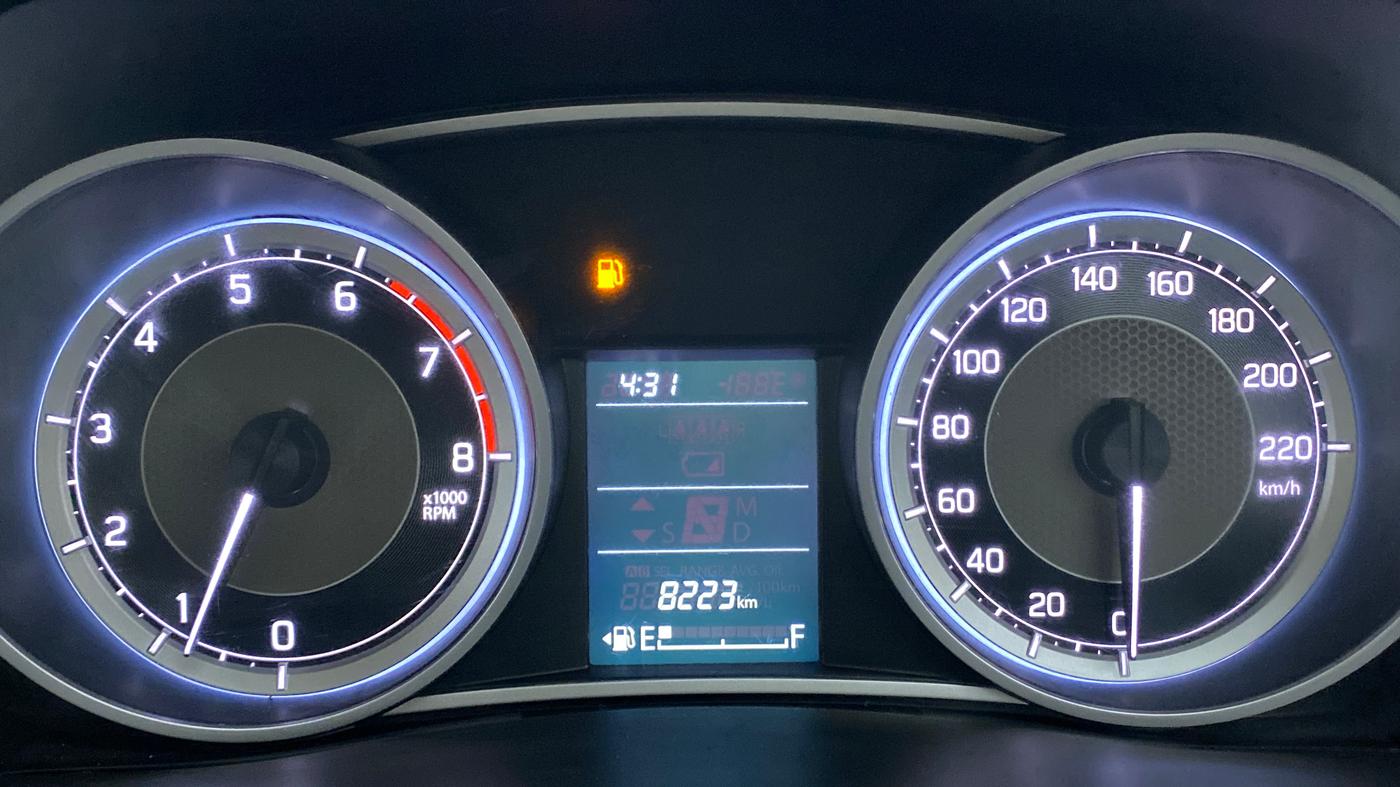 2020 Maruti Dzire VXI, Petrol, Manual, 8,223 km, Odometer Image