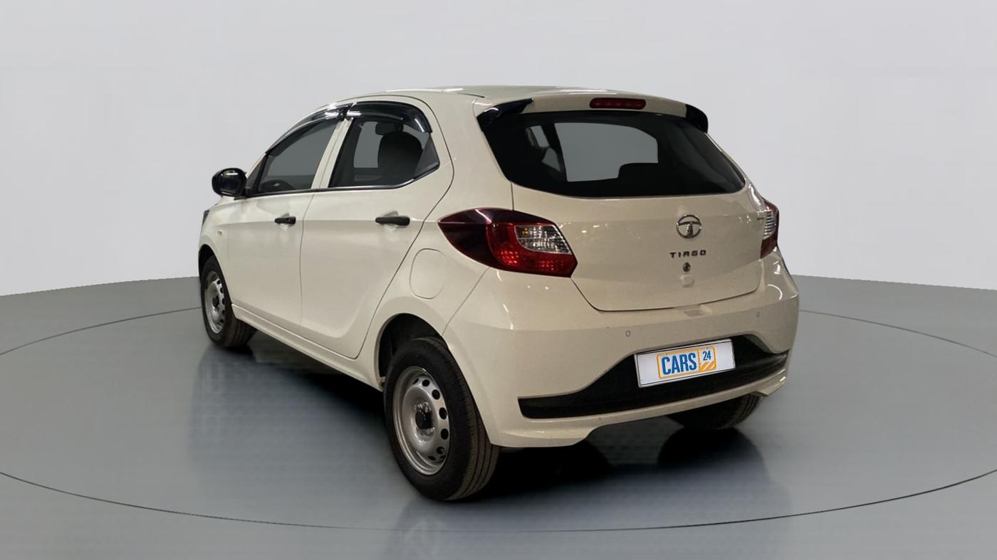 2022 Tata Tiago XM CNG, CNG, Manual, 4,960 km, Left Back Diagonal