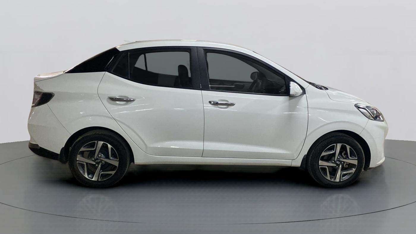 2021 Hyundai AURA SX+ 1.0 TURBO GDI MT, Petrol, Manual, 24,934 km, Right Side View