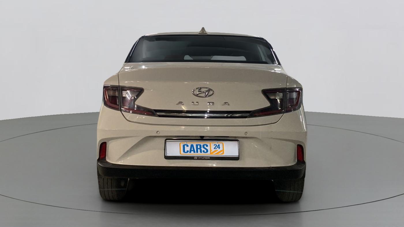 2021 Hyundai AURA SX+ 1.0 TURBO GDI MT, Petrol, Manual, 24,934 km, Back/Rear