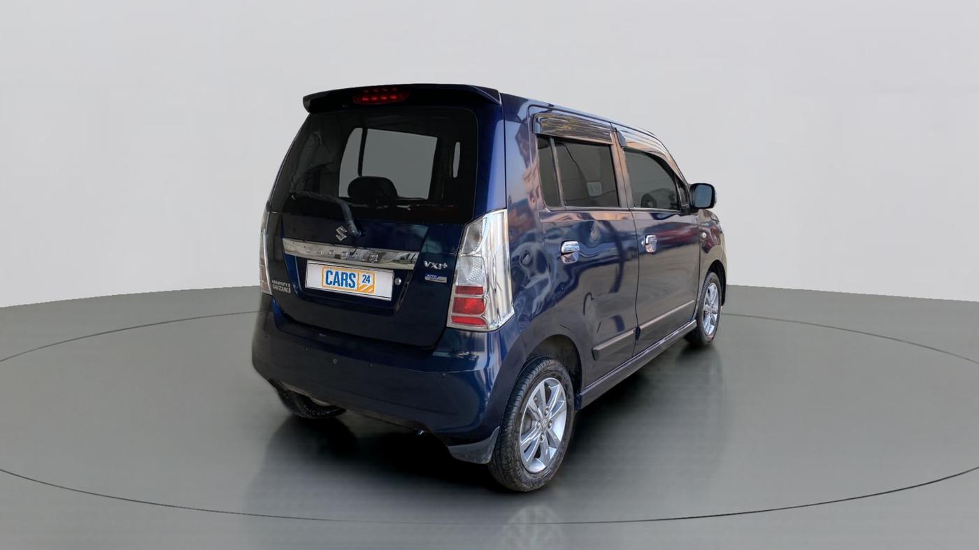 2018 Maruti Wagon R 1.0 VXI+ AMT, Petrol, Automatic, 45,333 km, Right Back Diagonal