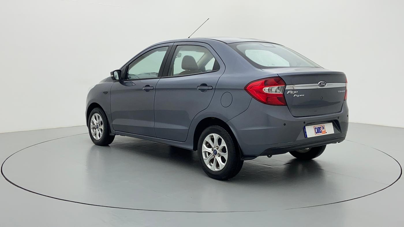 2017 Ford Figo Aspire 1.2 TITANIUM PETROL, Petrol, Manual, 23,166 km, Left Back Diagonal