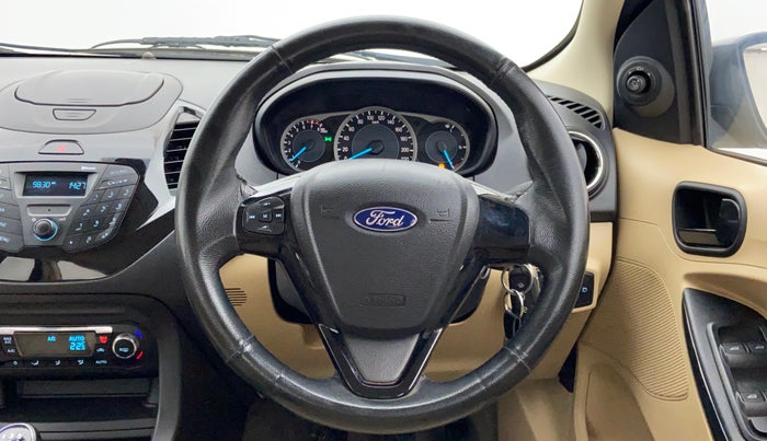 2017 Ford Figo Aspire 1.2 TITANIUM PETROL, Petrol, Manual, 23,166 km, Steering Wheel Close Up