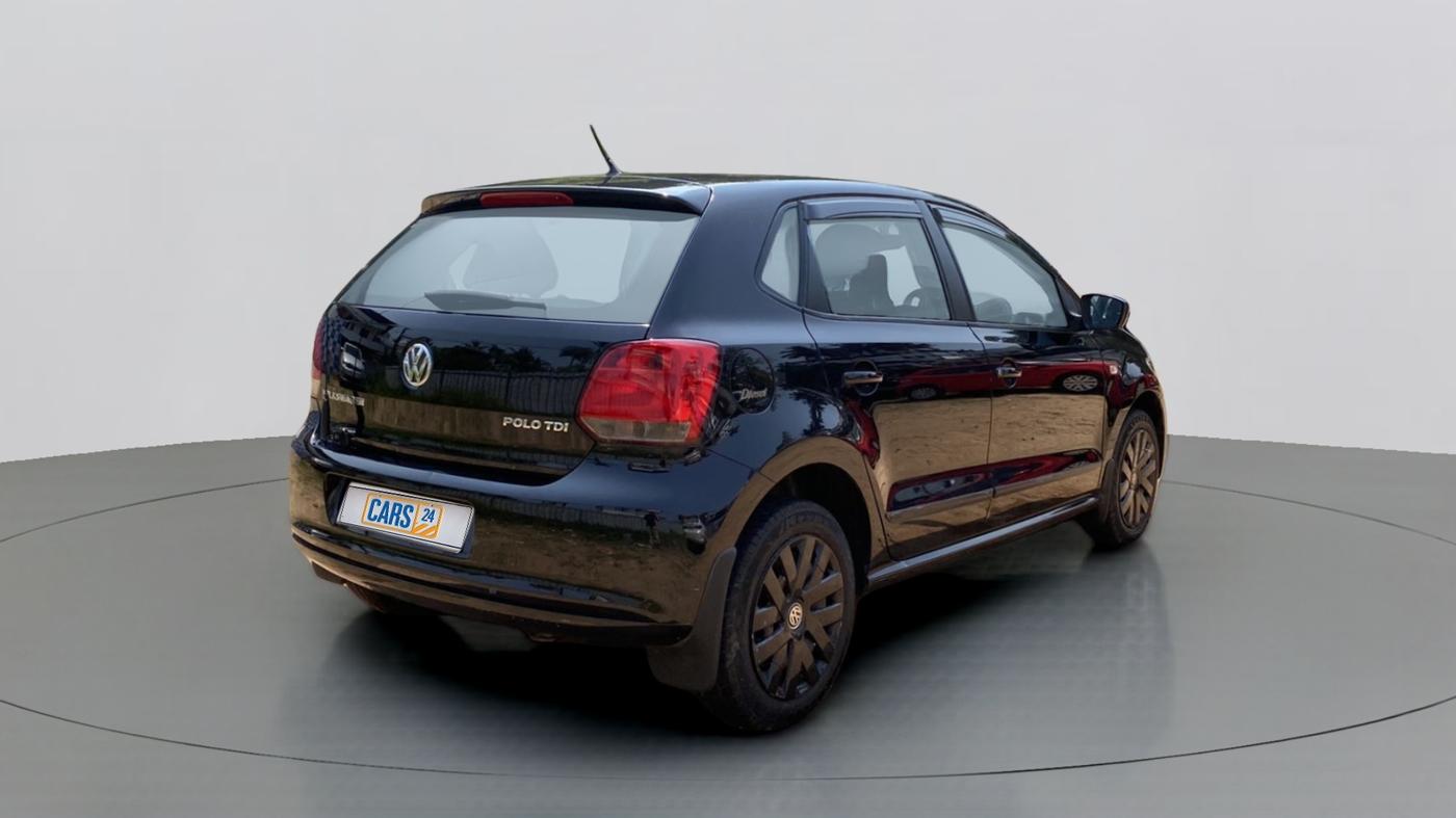 2013 Volkswagen Polo COMFORTLINE 1.2L DIESEL, Diesel, Manual, 70,438 km, Right Back Diagonal