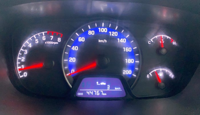 2017 Hyundai Xcent SX 1.2 (O), Petrol, Manual, 44,767 km, Odometer Image