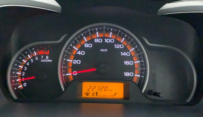 2017 Maruti Alto K10 VXI, Petrol, Manual, 22,120 km, Odometer Image