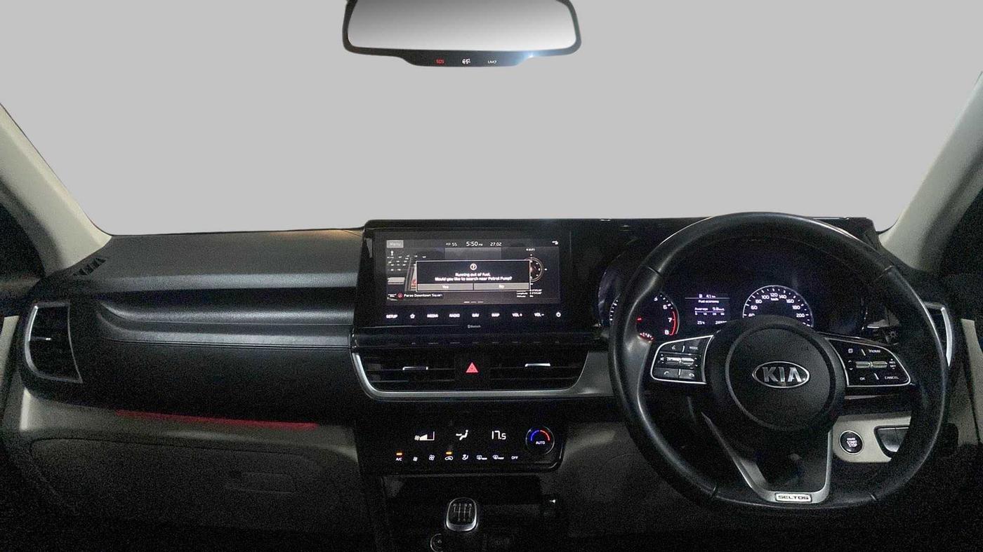 2020 KIA SELTOS HTX 1.5 PETROL MT, Petrol, Manual, 24,339 km, Dashboard