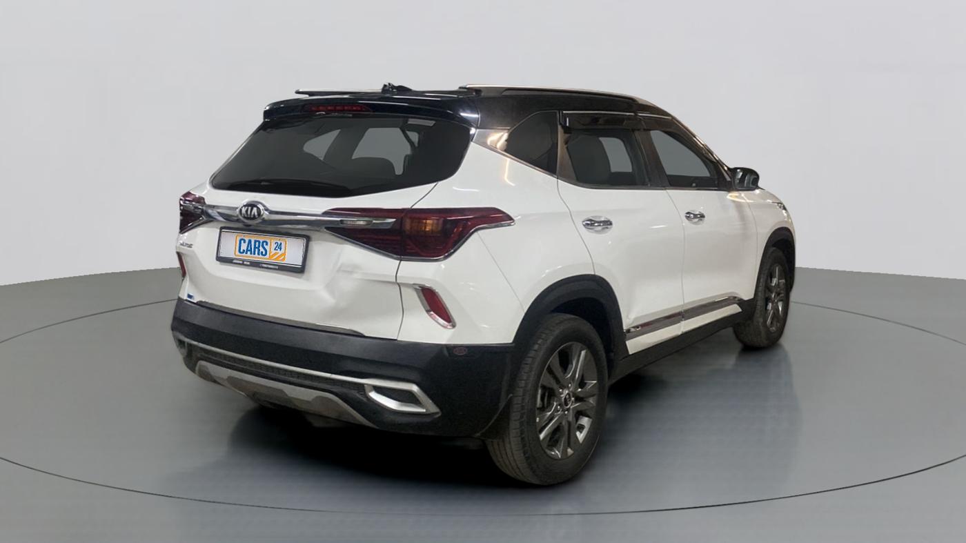 2020 KIA SELTOS HTX 1.5 PETROL MT, Petrol, Manual, 24,339 km, Right Back Diagonal