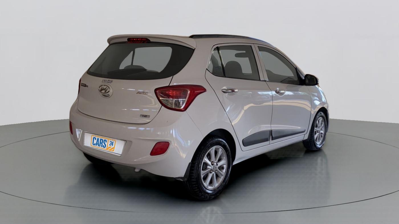 2014 Hyundai Grand i10 ASTA 1.2 KAPPA VTVT, Petrol, Manual, 59,982 km, Right Back Diagonal