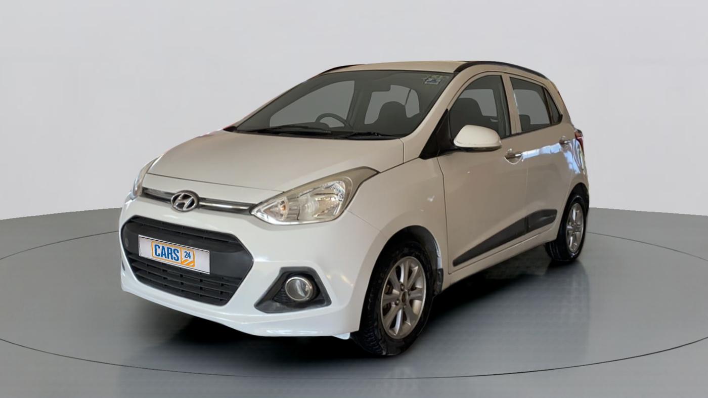 2014 Hyundai Grand i10 ASTA 1.2 KAPPA VTVT, Petrol, Manual, 59,982 km, Left Front Diagonal