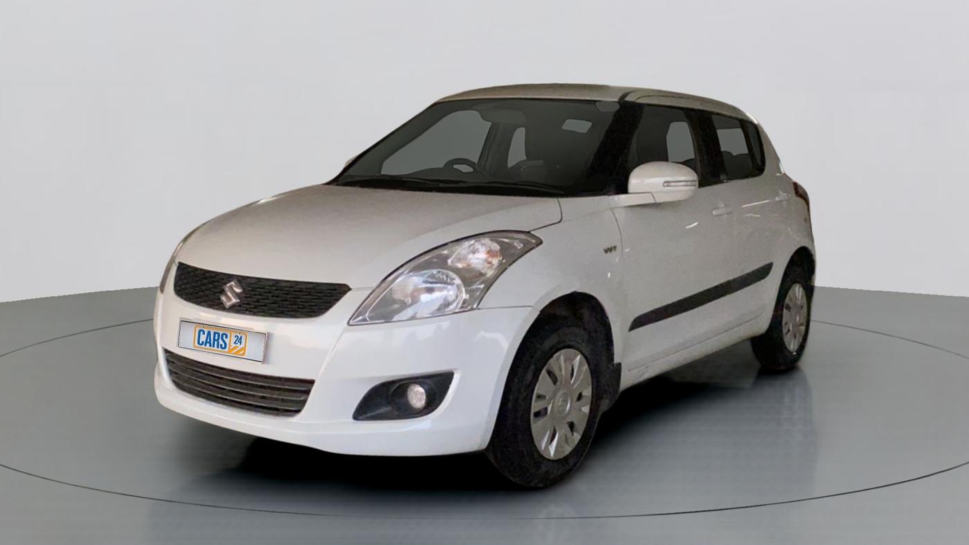 2014 Maruti Swift VXI, Petrol, Manual, 93,013 km, Left Front Diagonal