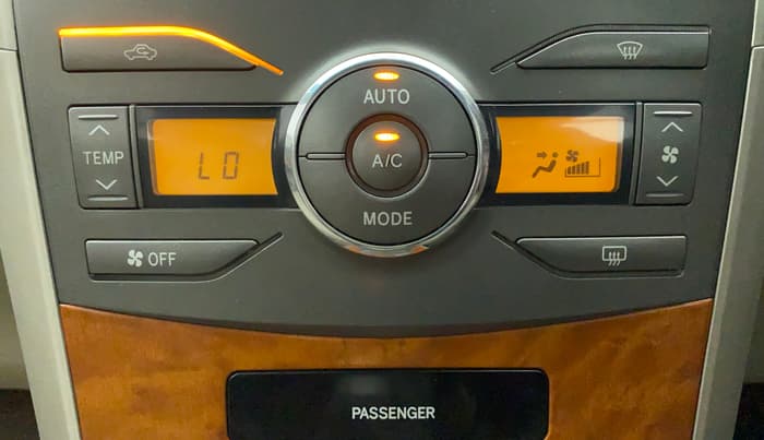 2010 Toyota Corolla Altis G PETROL, Petrol, Manual, 50,734 km, Automatic Climate Control