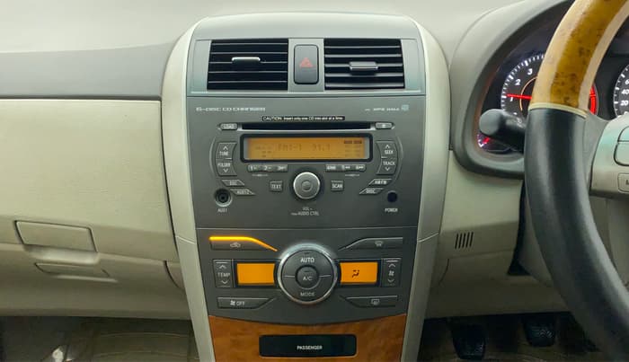 2010 Toyota Corolla Altis G PETROL, Petrol, Manual, 50,734 km, Air Conditioner