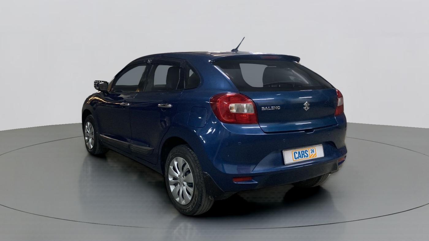 2016 Maruti Baleno DELTA PETROL 1.2, Petrol, Manual, 64,789 km, Left Back Diagonal