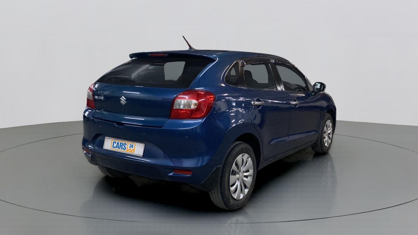 2016 Maruti Baleno DELTA PETROL 1.2, Petrol, Manual, 64,789 km, Right Back Diagonal