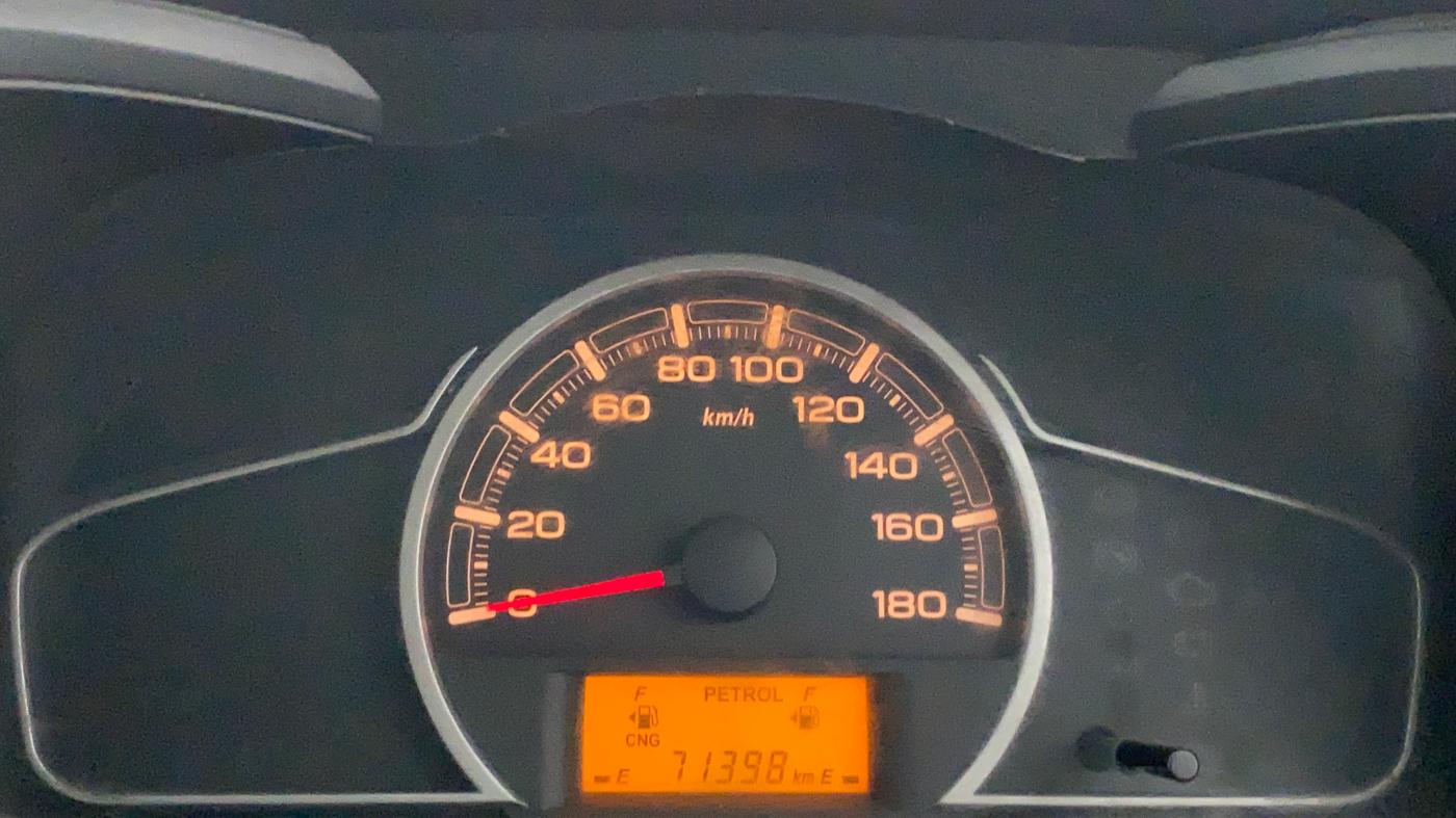 2017 Maruti Alto K10 LXI CNG (AIRBAG), CNG, Manual, 71,483 km, Odometer Image