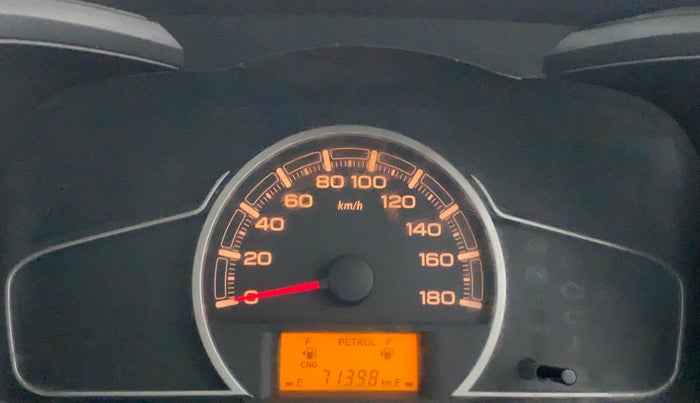 2017 Maruti Alto K10 LXI CNG (AIRBAG), CNG, Manual, 71,483 km, Odometer Image