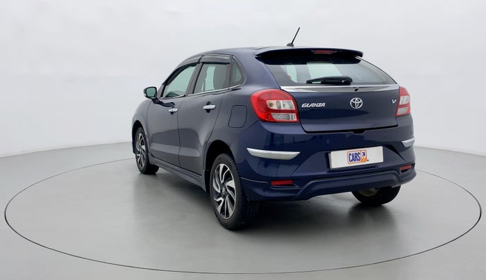 2019 Toyota Glanza V, Petrol, Manual, 48,527 km, Left Back Diagonal
