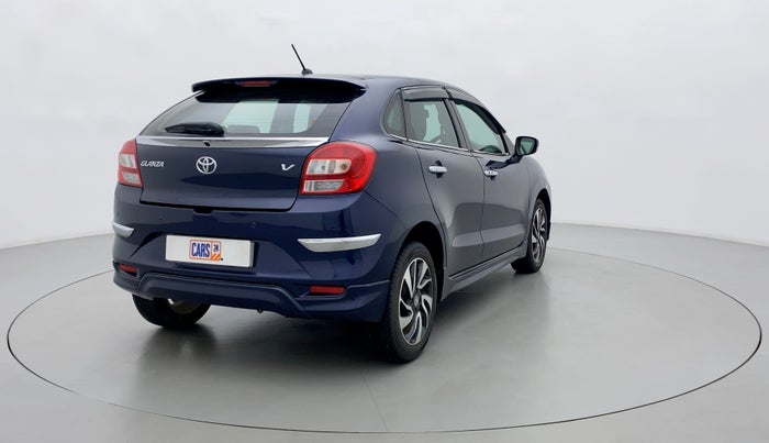 2019 Toyota Glanza V, Petrol, Manual, 48,527 km, Right Back Diagonal
