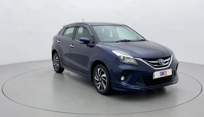 2019 Toyota Glanza V, Petrol, Manual, 48,527 km, Right Front Diagonal