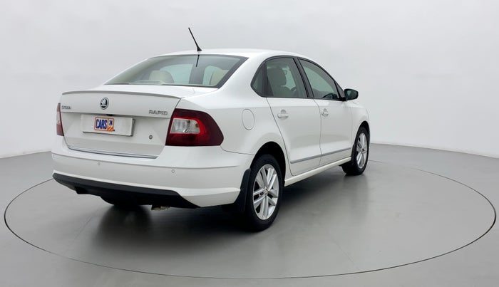 2020 Skoda Rapid STYLE 1.0 AT, Petrol, Automatic, 12,121 km, Right Back Diagonal
