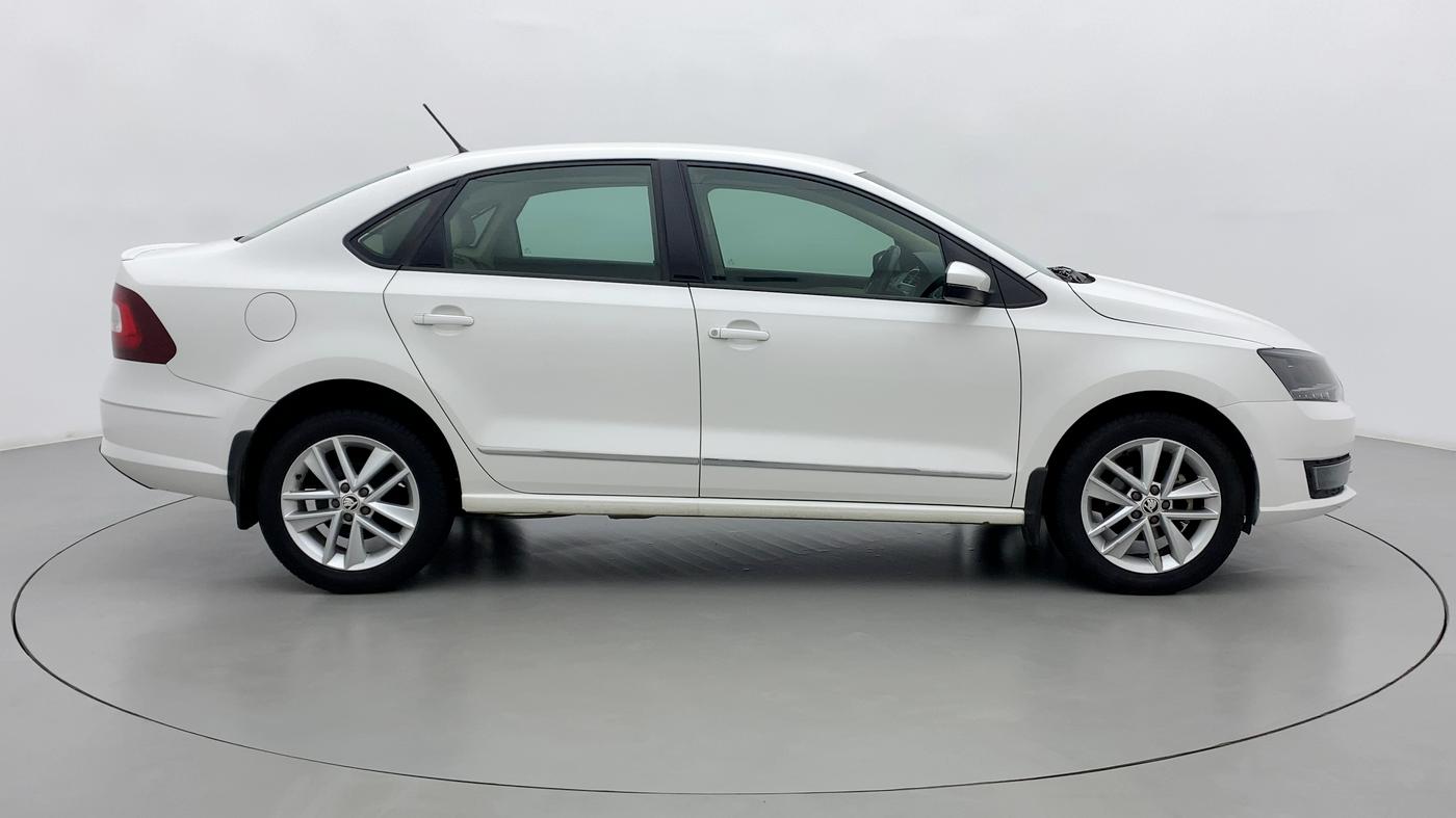 2020 Skoda Rapid STYLE 1.0 AT, Petrol, Automatic, 12,121 km, Right Side View