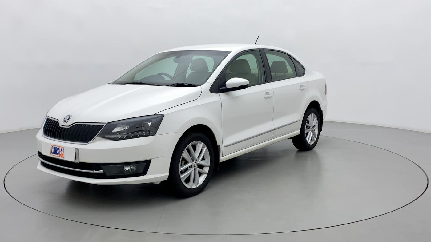 2020 Skoda Rapid STYLE 1.0 AT, Petrol, Automatic, 12,121 km, Left Front Diagonal