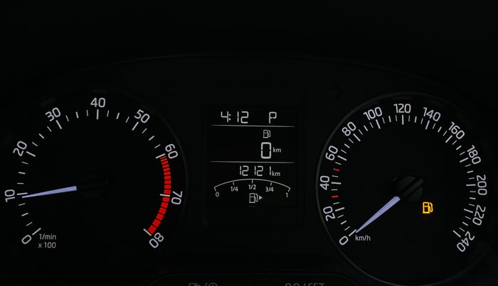 2020 Skoda Rapid STYLE 1.0 AT, Petrol, Automatic, 12,121 km, Odometer Image